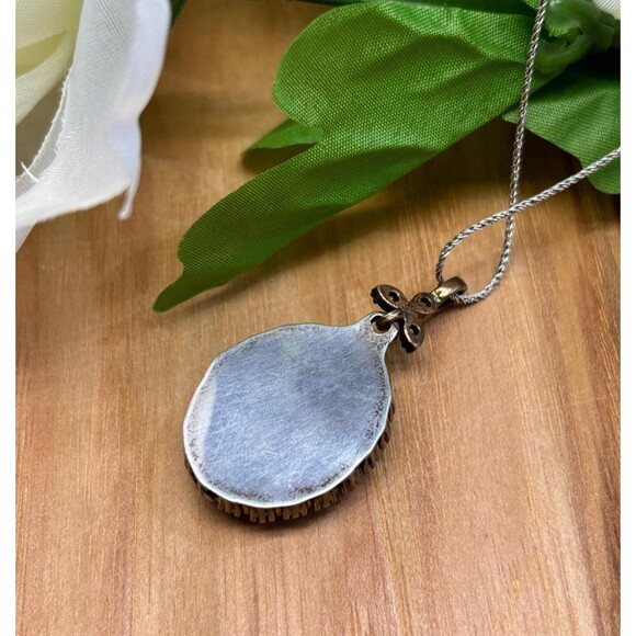 925 Sterling Silver Turkish Vintage Necklace for Women,NEW,Antique,HandmadeGift - Picture 3 of 4